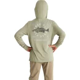 Free Fly Kids' Target Species Bamboo Shade Graphic Hoodie