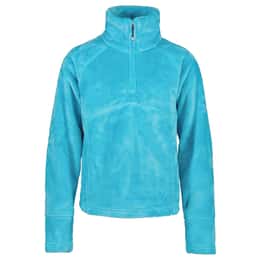 Obermeyer Girls' Furry Fleece 1/4 Zip Fleece Pullover