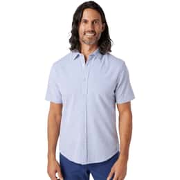 Fair Harbor Men's Seersucker SS Button Up Shirt