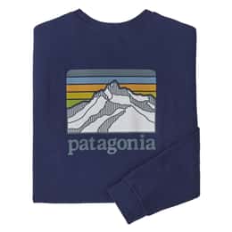 Patagonia Men's Long-Sleeved Line Logo Ridge Responsibili-Tee® Shirt