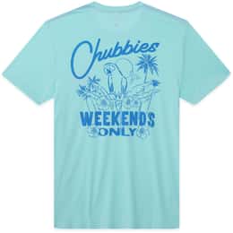 Chubbies Men's Weekends Only Short Sleeve T-Shirt