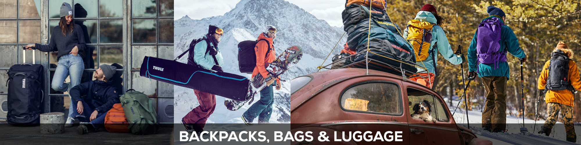 Backpacks, Bags, & Luggage