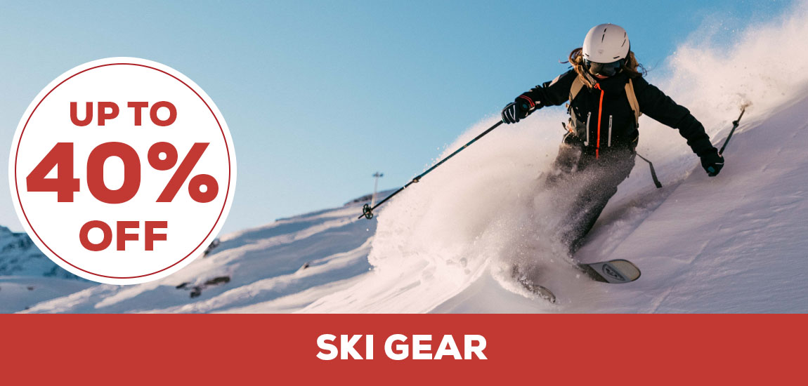 Ski Gear up to 40% Off