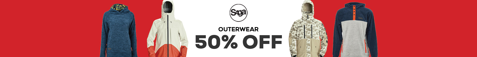 Saga Outerwear up to 50% Off