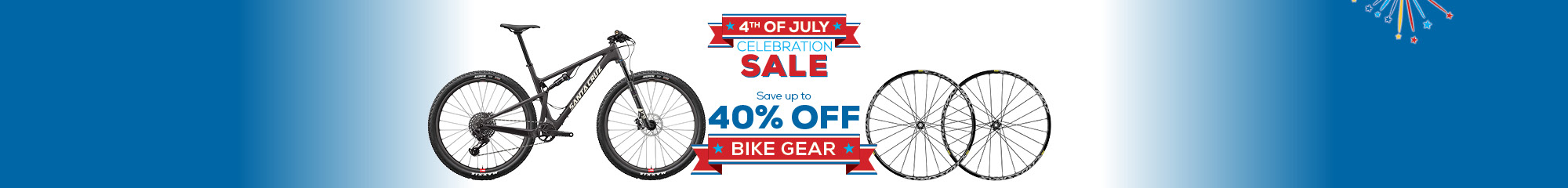 4th of july bicycle sale