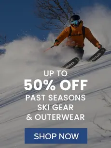 Save on past seasons ski gear and apparel