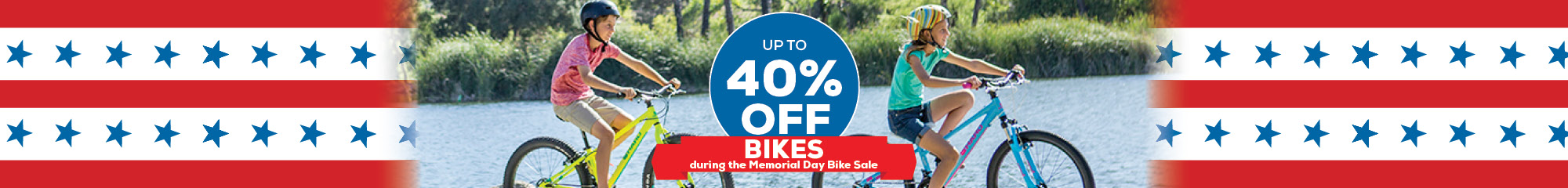 memorial day bicycle sale