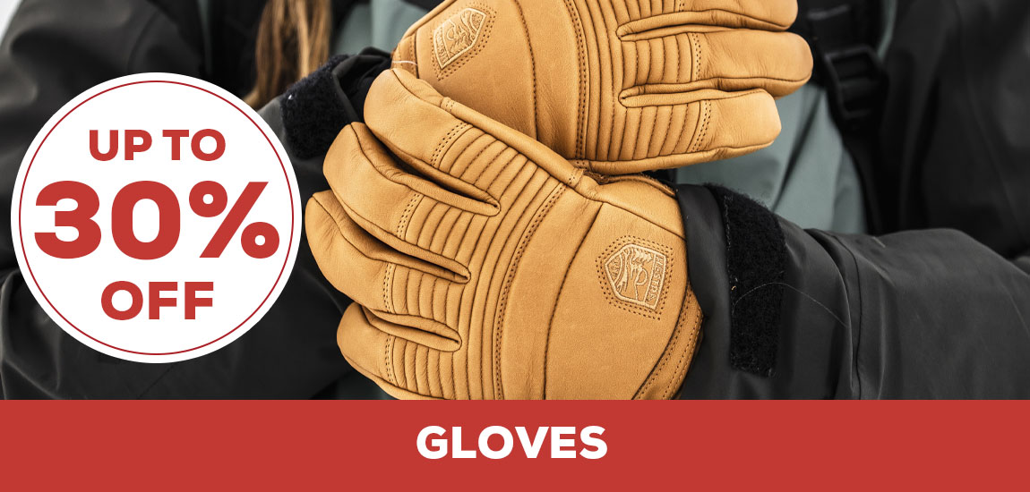 Gloves up to 30% Off