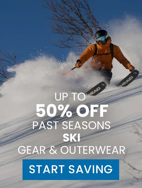 Save on past seasons ski gear and apparel