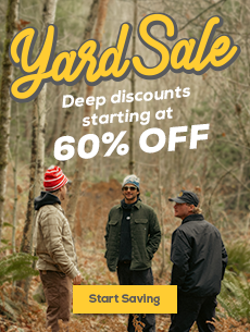 Yard Sale! Deals Starting at 60% Off