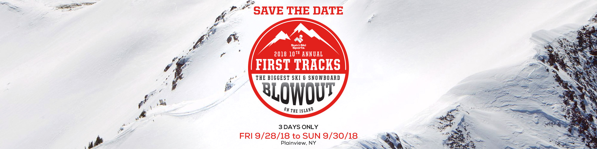 First Tracks Ski & Snowboard Blowout - Plainview, NY