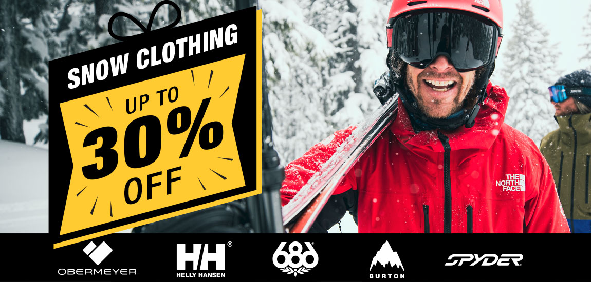 Snow Clothing up to 30% OFF