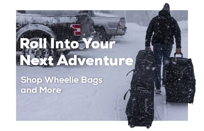 Roll Into Your Next Adventure
Shop Wheelie Bags & More 