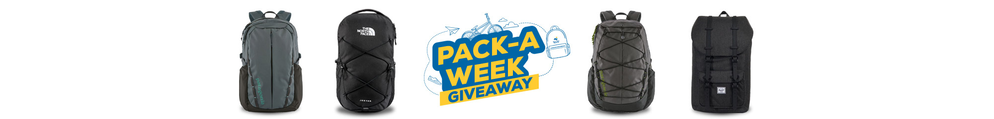 Pack-A-Week Giveaway. August 2nd - August 29th