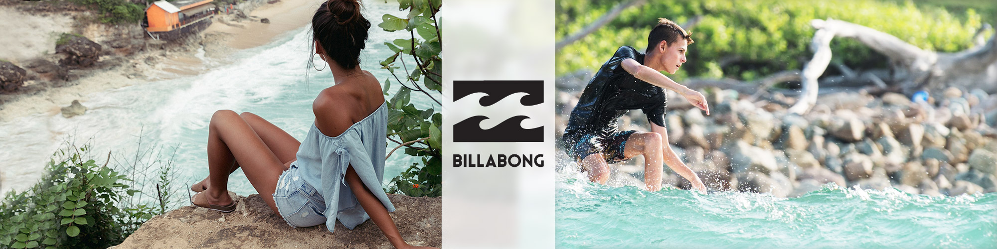 Billabong snow apparel, swimwear, clothing