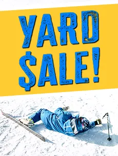 Yard Sale! Deals starting at 60% off past season styles. 