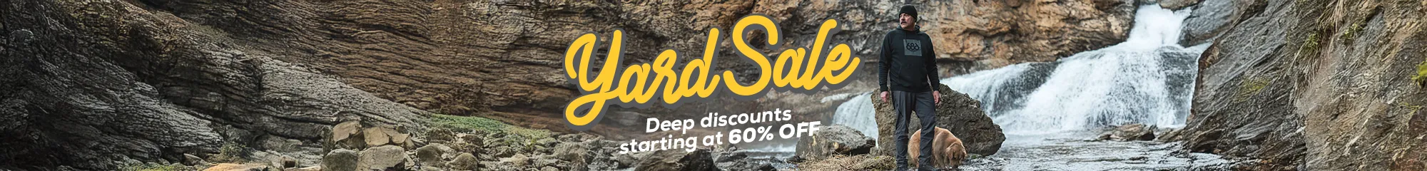 Yard Sale! Deals starting at 60% off on past season styles. 
