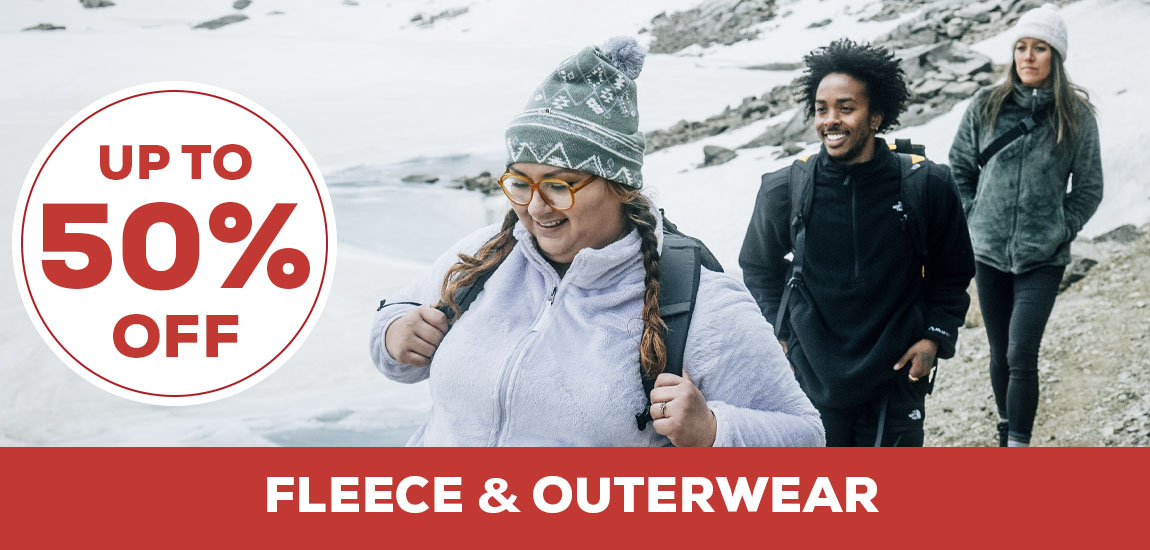 Fleece & Outerwear up to 50% Off