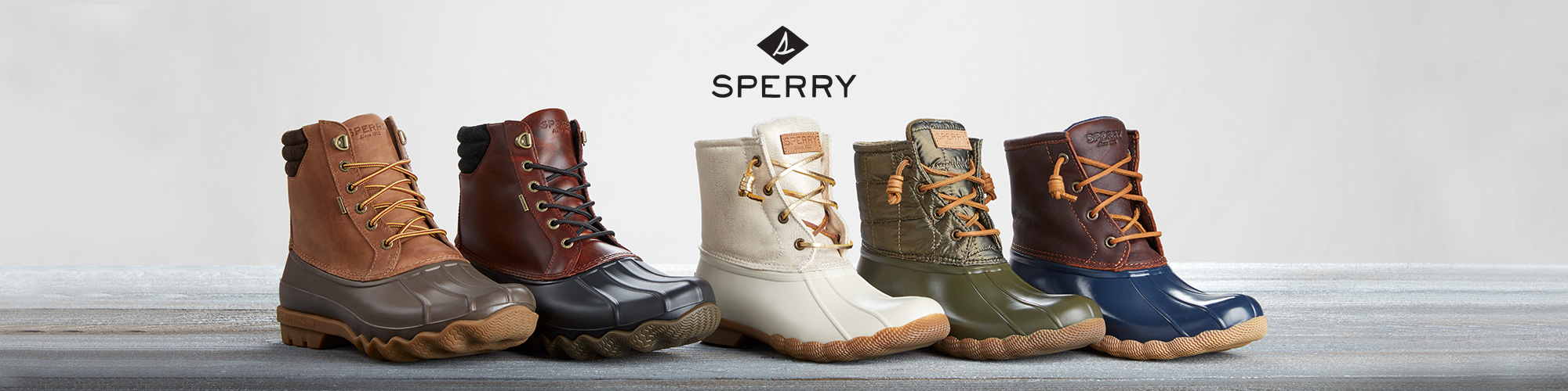 rose gold sperry duck boots