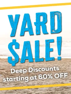 Yard Sale! Deals starting at 60% off past season styles. 