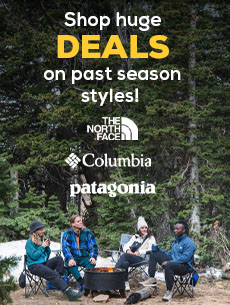 shop huge deals from patagonia, columbia and the north face