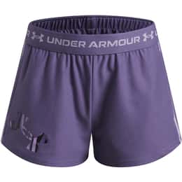 Under Armour Girls' UA Tech Play Up Logo Active Shorts