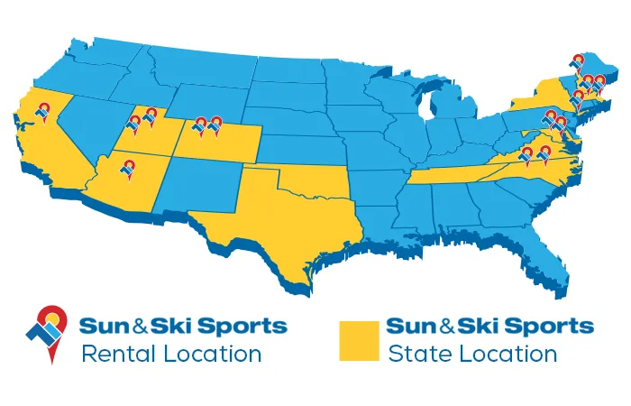 Sun & Ski Sports Rental & Store Locations