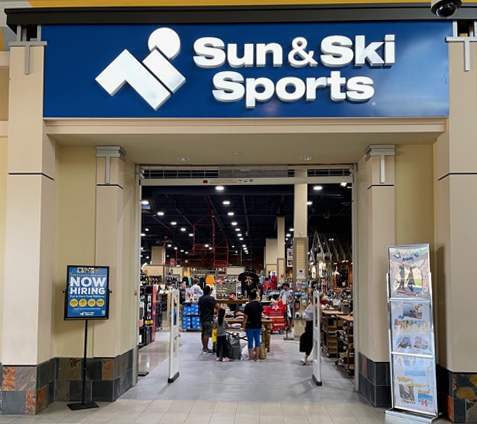 Sun Ski Sports at Grapevine Mills Grapevine Sporting Goods Store