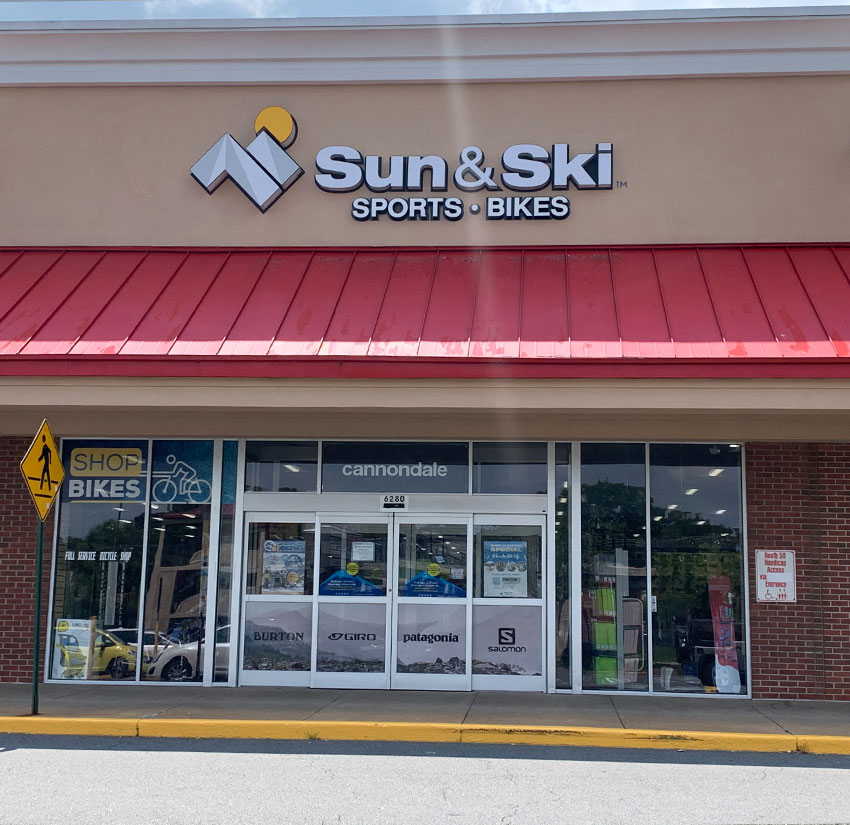 Sun and hot sale ski bike shop