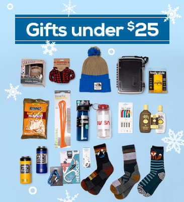 Christmas and holiday gift ideas, Gift ideas Under $25 at Sun and ski sports