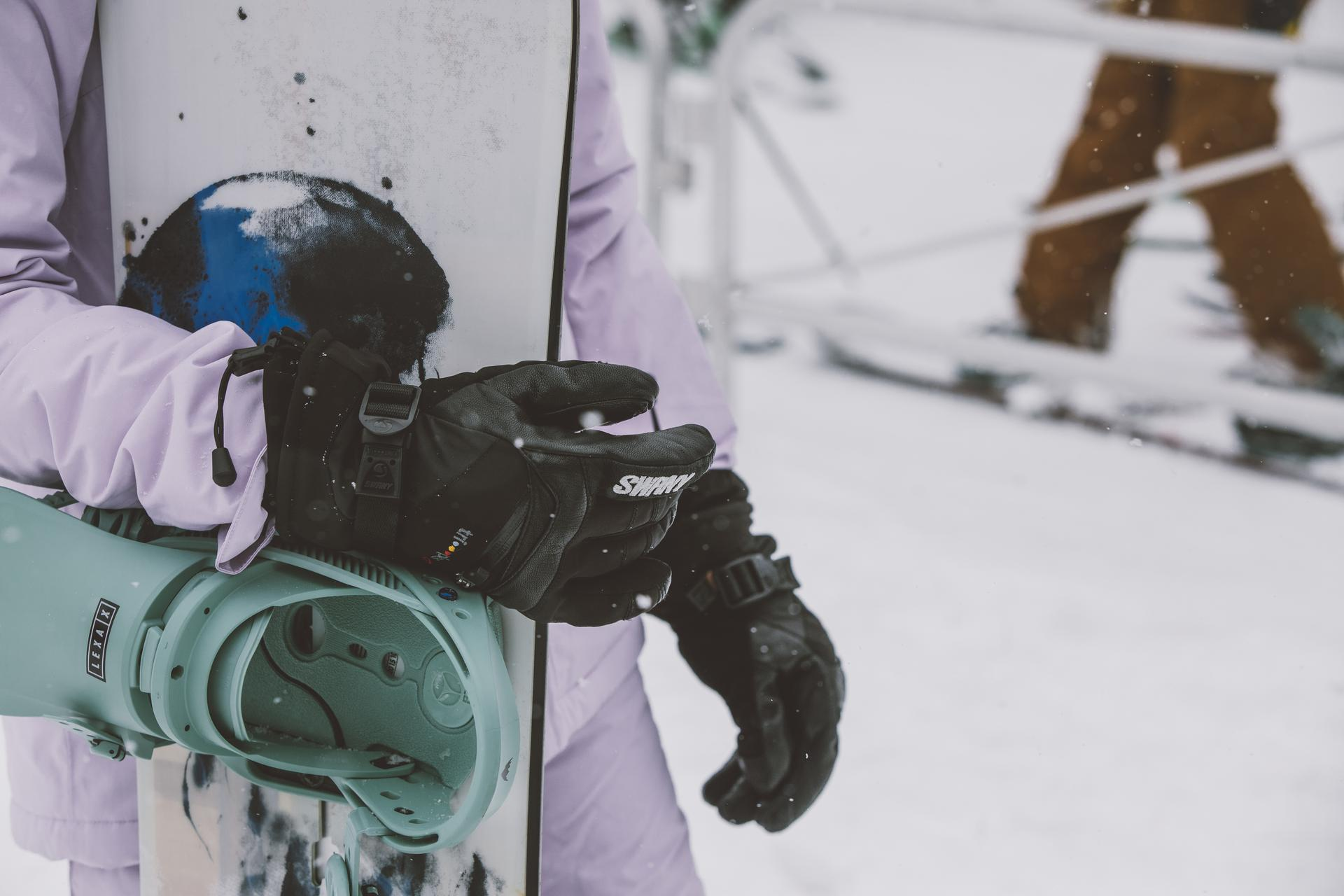 A man with Sun & Ski Sports gear