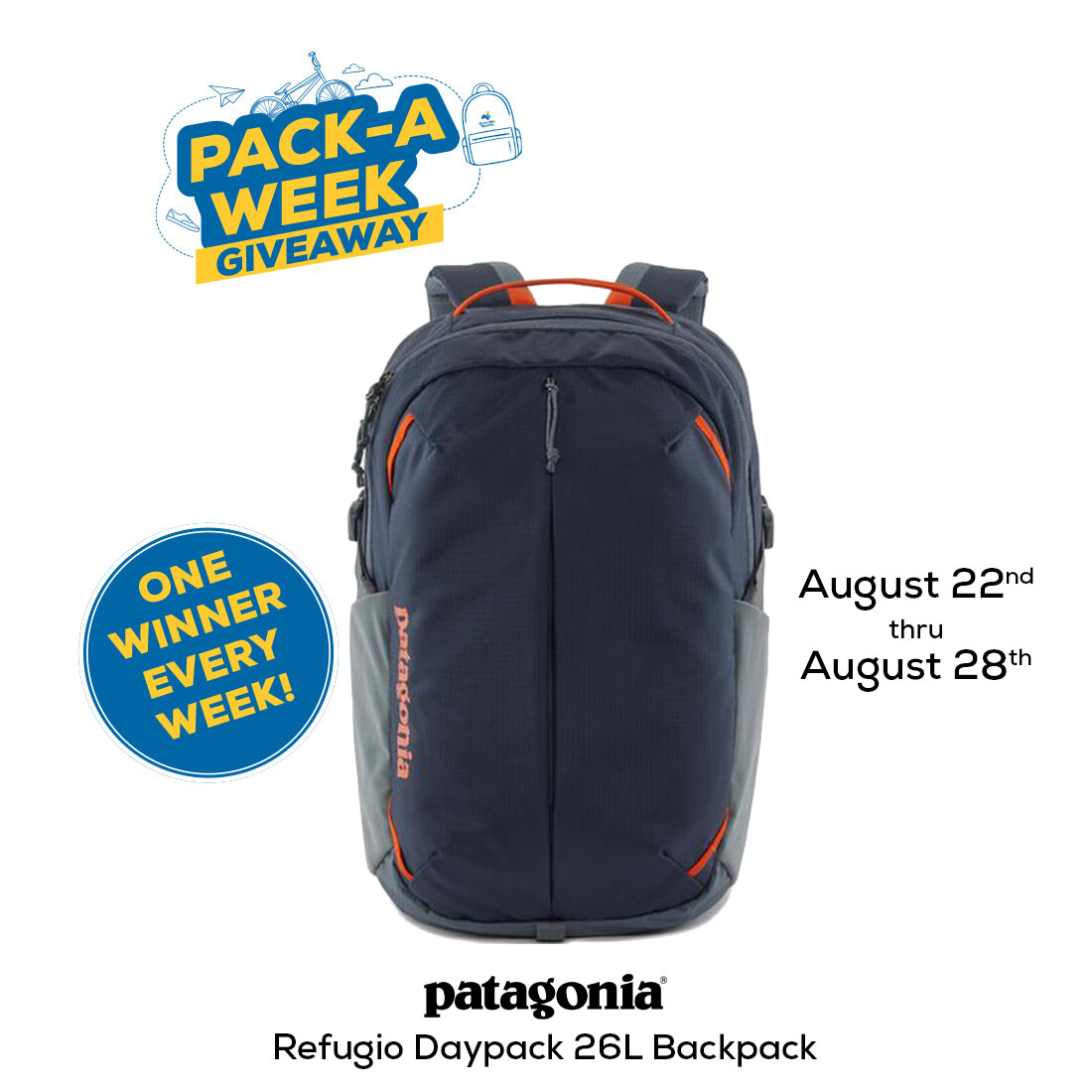 Patagonia Refugio Daypack 26L Backpack