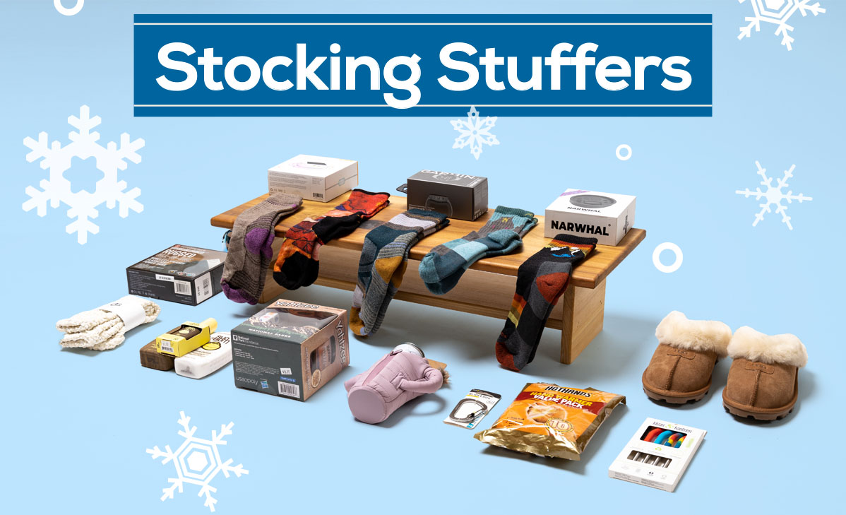 Stocking Stuffer gift ideas cool items for the outdoor enthusist at sun and ski sports.com