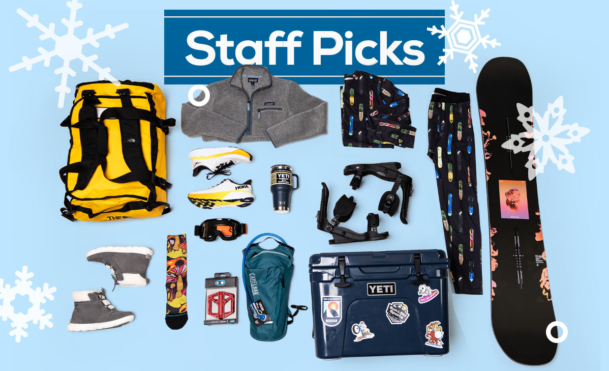 Christmas and holiday gift ideas from the Sun and Ski Staff to help you shop the best products for outdoor lovers on you list.