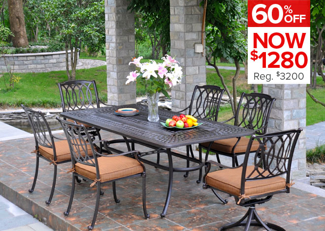 60% Off Mayfair 5 Piece Dining. Now $1,280