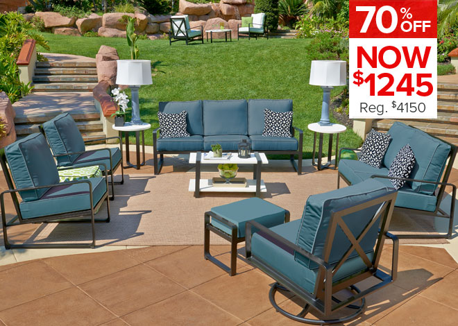 70% Off North Haven 4 Piece Deep Seating. Now $1,245