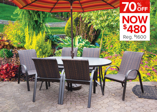 70% Off St. Thomas 5 Piece Dining. Now $480