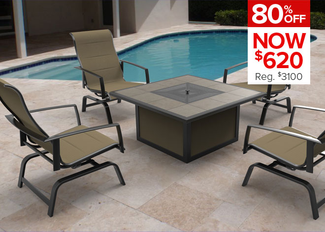 70% Off St. Thomas 5 Piece Dining. Now $480