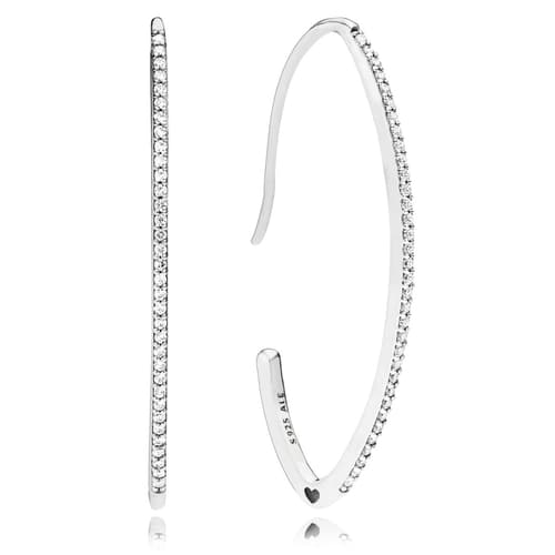 PANDORA Oval Sparkle Earrings 297691CZ