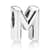 PANDORA Letter M Charm 797467