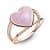 Pandora Rose™ Pink Swirl Heart Statement Ring