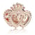 PANDORA Rose™ United Regal Hearts Charm 787670