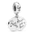 PANDORA Forever Sisters Dangle Charm 798012FPC