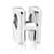 PANDORA  Letter H Charm 797462