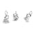 PANDORA Sweet Cat Dangle Charm 798011EN16