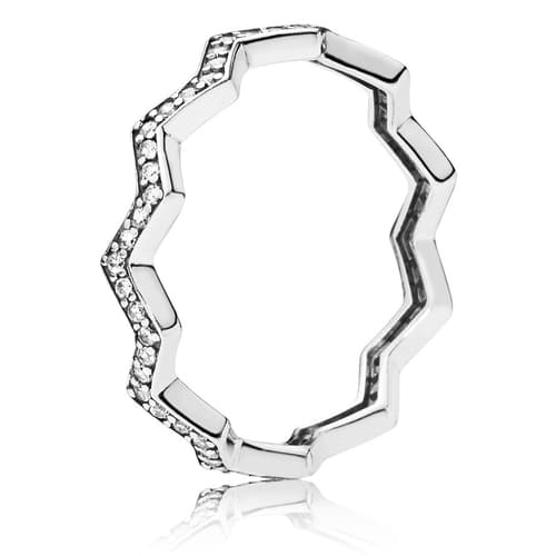 PANDORA Shimmering Zigzag Ring 197751CZ