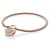 PANDORA Rose™ Moments Smooth Signature Padlock Bracelet 587757CZ