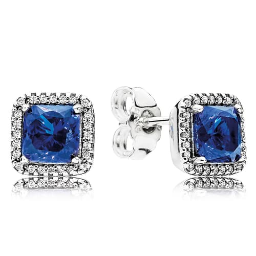 PANDORA Timeless Elegance Blue Earrings