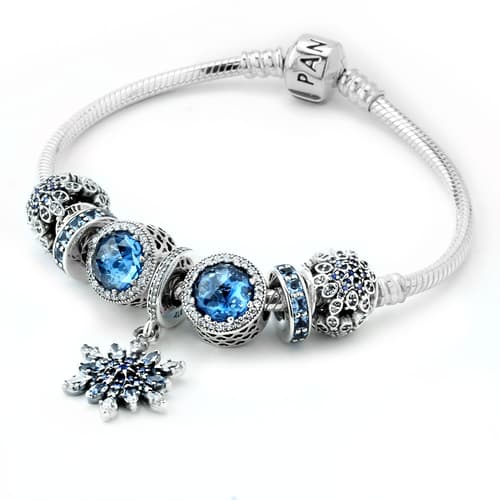 Pandora Blue Christmas Charm Bracelet Pancharmbracelets Com