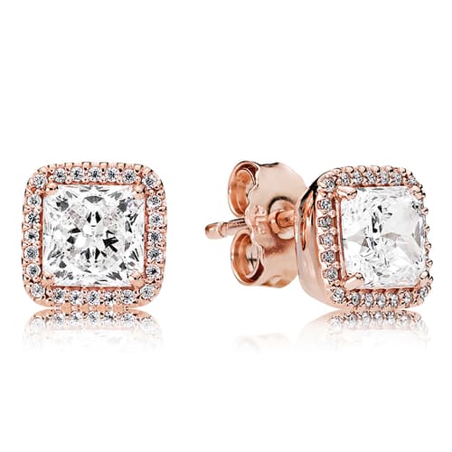 PANDORA Rose™ Timeless Elegance, Clear CZ Earrings